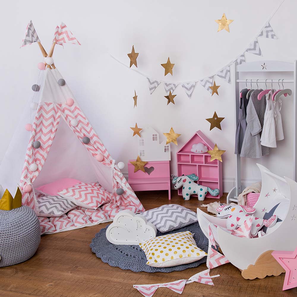 Гирлянда из флажков Grey Zigzag VAMVIGVAM GREY ZIGZAG 282176 Серый Santreyd  - Вид №6