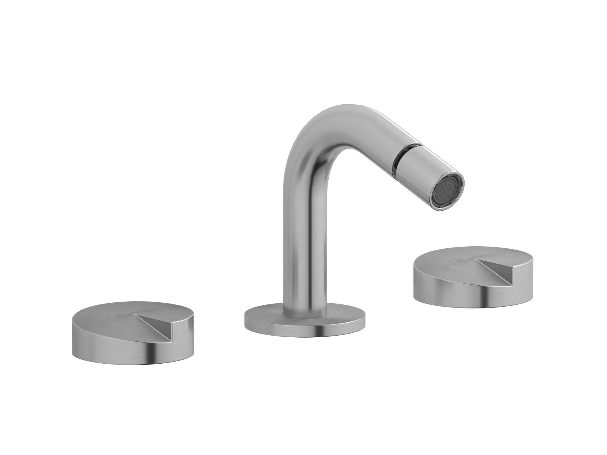 Смеситель для биде с 3 отверстиями из нержавеющей стали с автоматическим сливом IB торт ARCH-00117604 - Вид №1