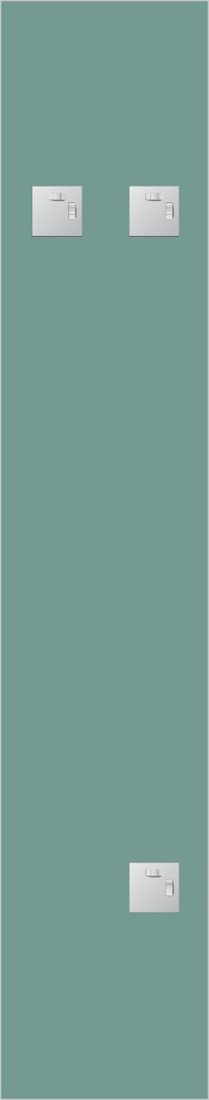 BY 0253 Зеркало с фацетом 5 mm EVOFORM Standard - Вид №2