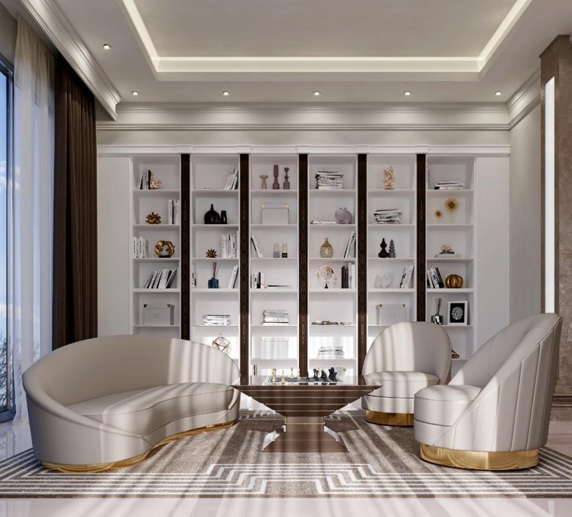 Vismara Design Изогнутый кожаный диван Luxury entertainment sun-id-1412795 - Вид №4