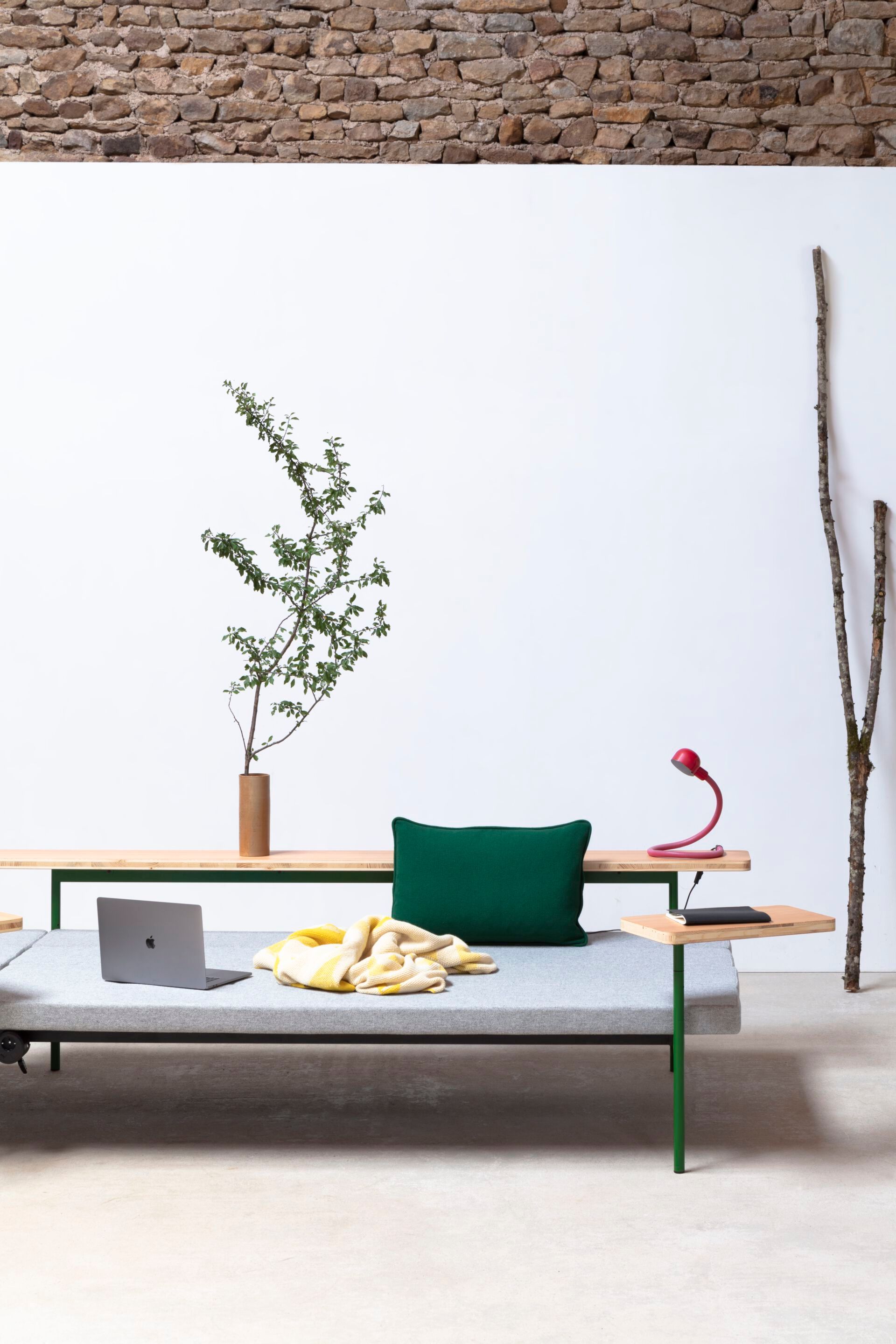 Модульная мягкая скамейка из ткани Established&Sons Island ARCH-00100058 - Вид №33