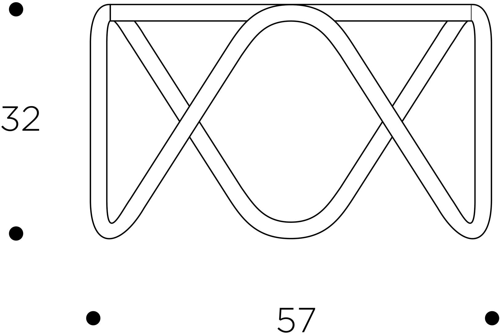 Lafuma Mobilier Садовый столик из стали треугольной формы Gordes Lfm1949 - Вид №3