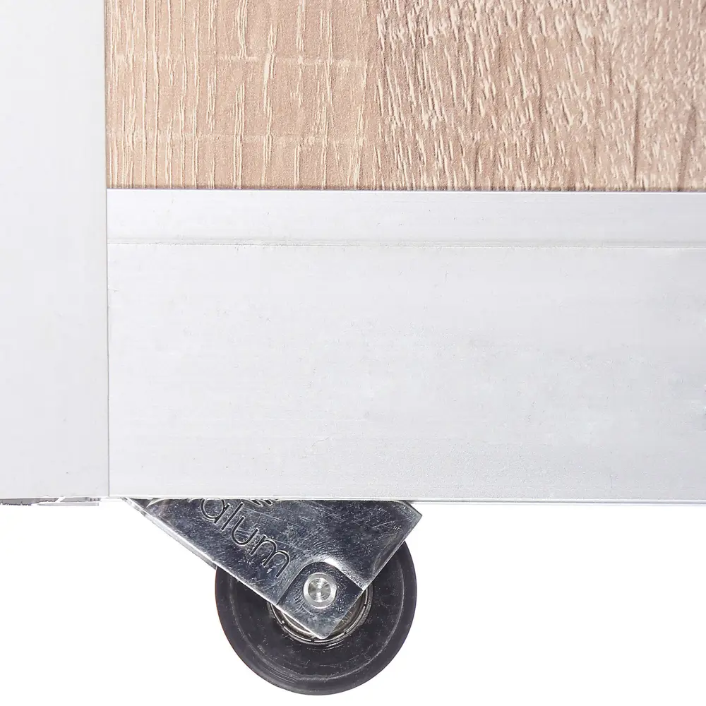 Дверь-купе KONSENSA 244.5x90.4 см МДФ цвет дуб сонома профиль матовое серебро 89443983 STLM-2130148  - Вид №4