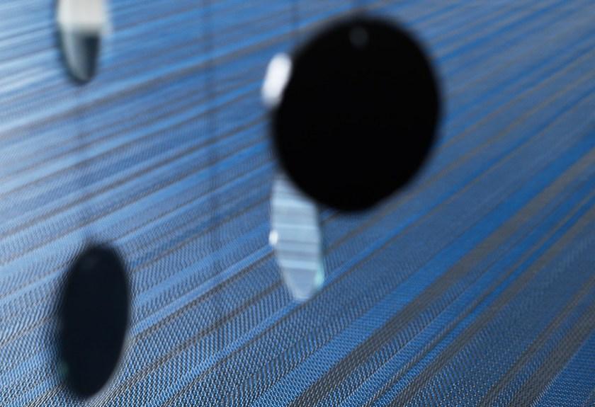 LIUNI Клетчатая виниловая ткань с матовым эффектом Bolon tatami sun-id-1479617 - Вид №4