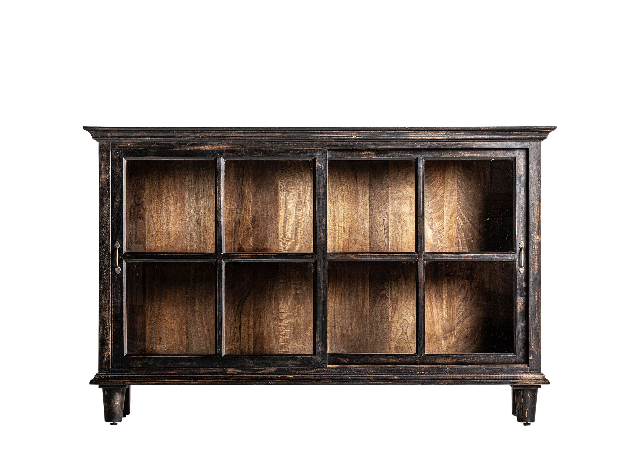 Шкаф из дерева и стекла с раздвижными дверями Vical Home BACKLNYN ARCH-00094320