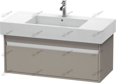 KT669101414 Тумбочка подвесная Ketho #KT6691 1000 x 455 мм Терра, декор Duravit