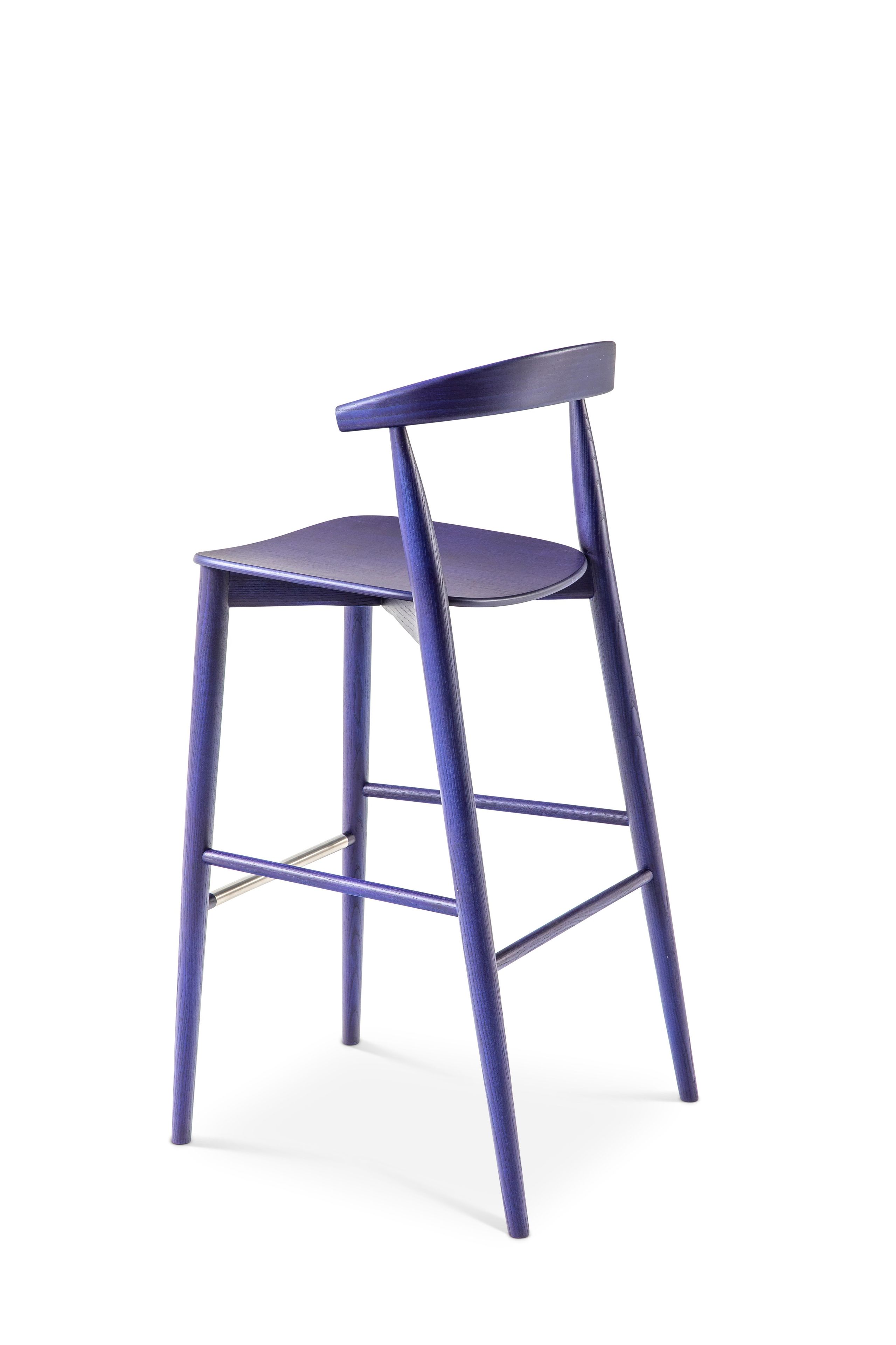 Высокий стул из ясеня CAPPELLINI Newood ARCH-00123241 - Вид №7