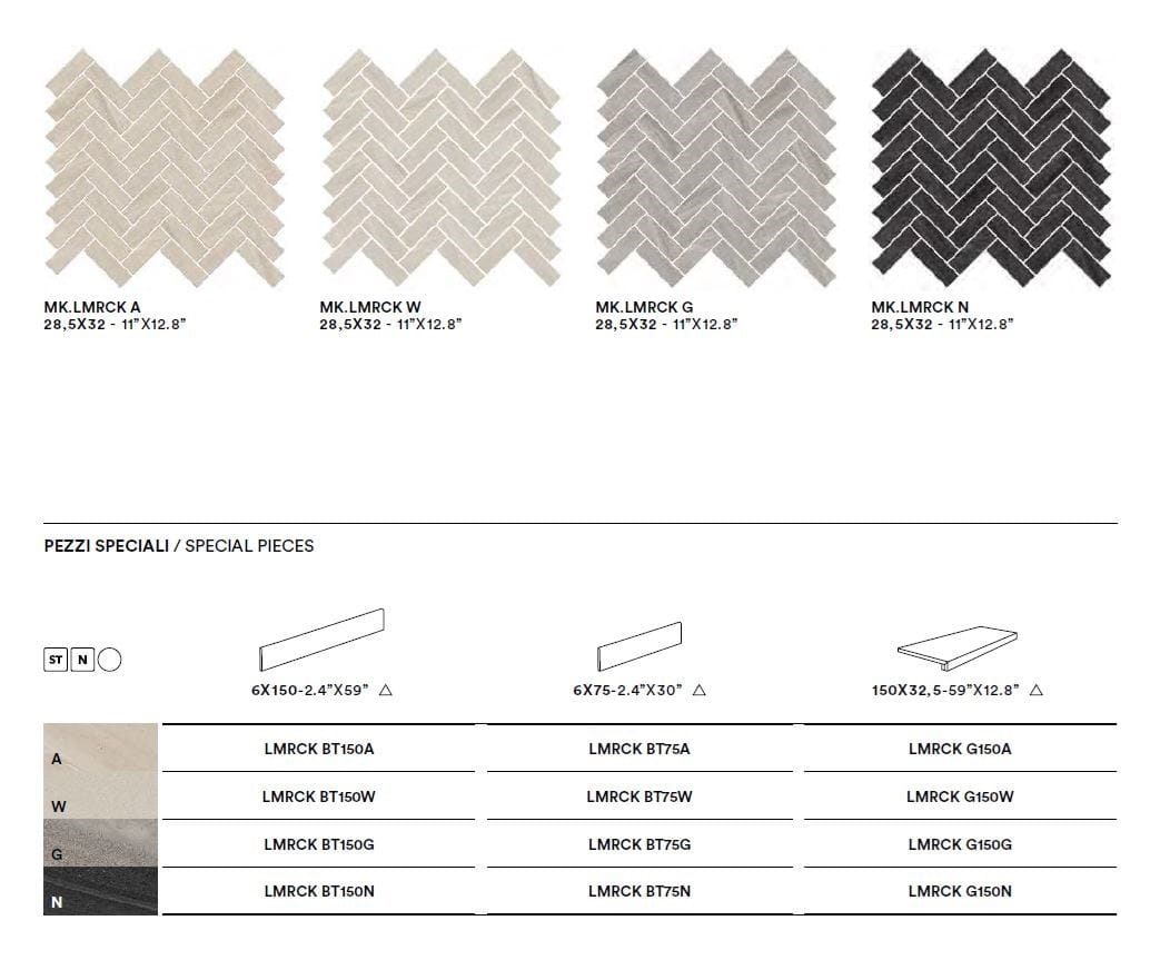 Пол / облицовка керамогранита с эффектом камня для внутреннего и наружного применения Imola LIME-ROCK ARCH-00031658 - Вид №12