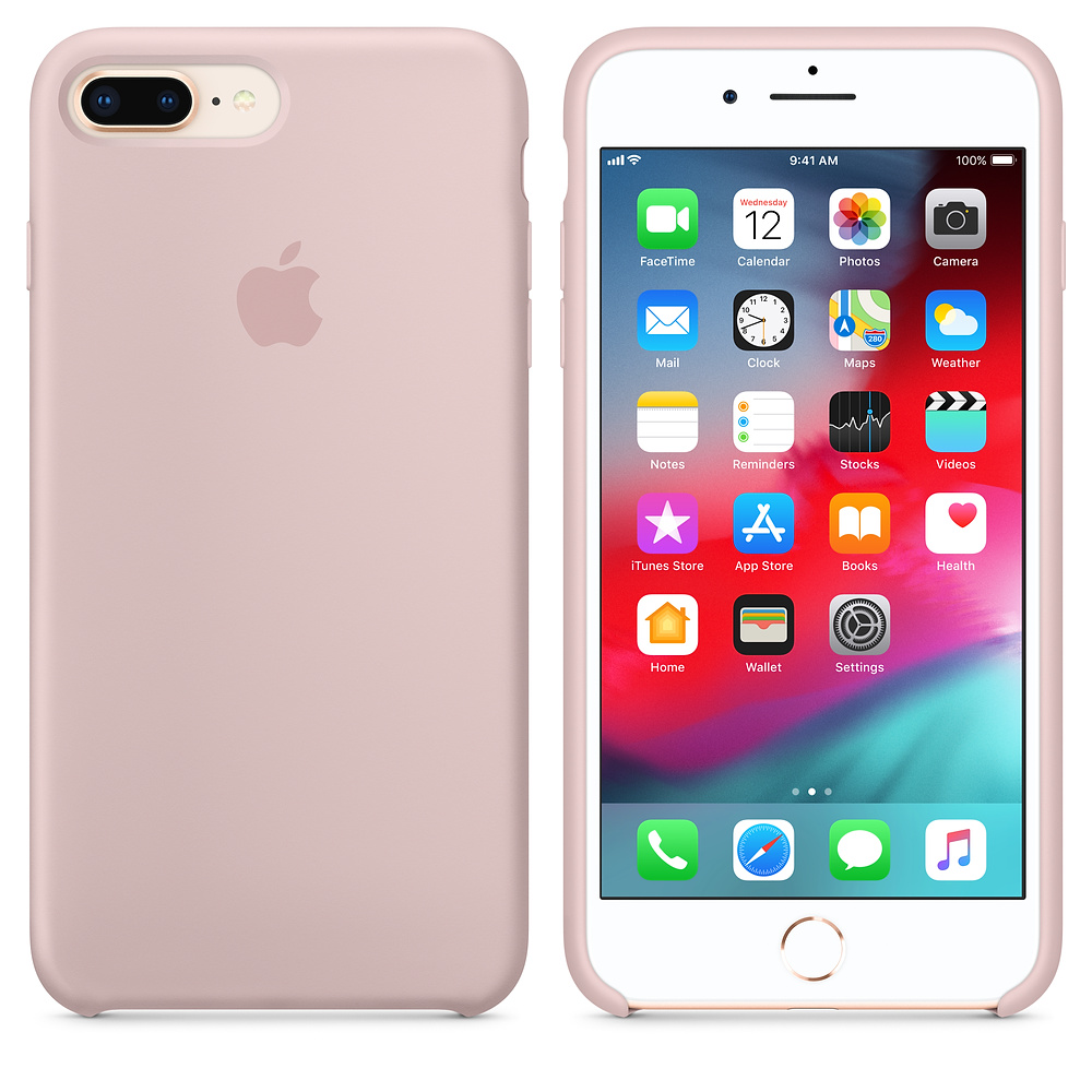 MQH22ZM/A Iphone 8 plus / 7 plus silicone case - pink sand Apple Santreyd  - Вид №1