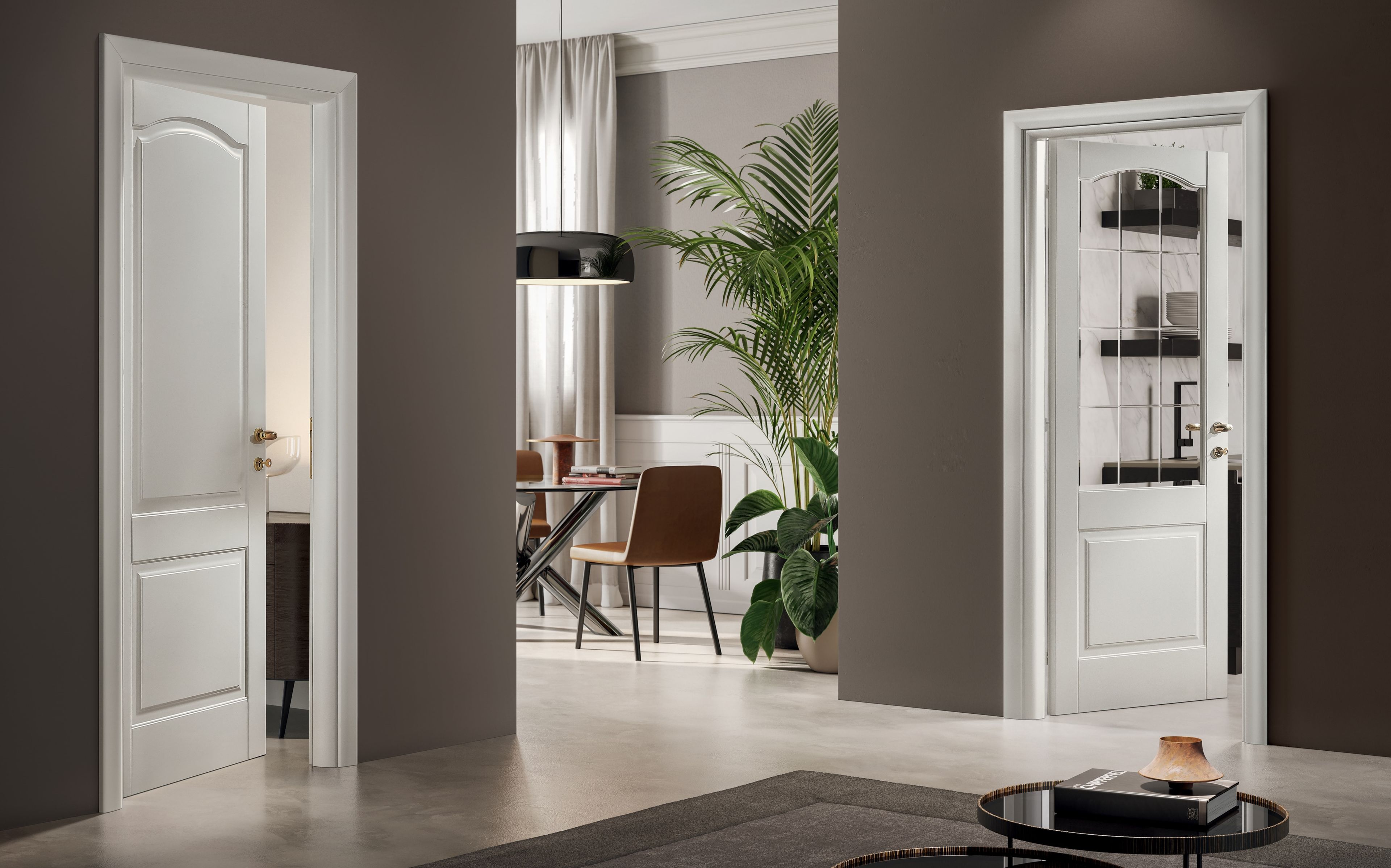 Классический стиль лакированная распашная дверь GAROFOLI Sublimia ARCH-00033668 - Вид №2