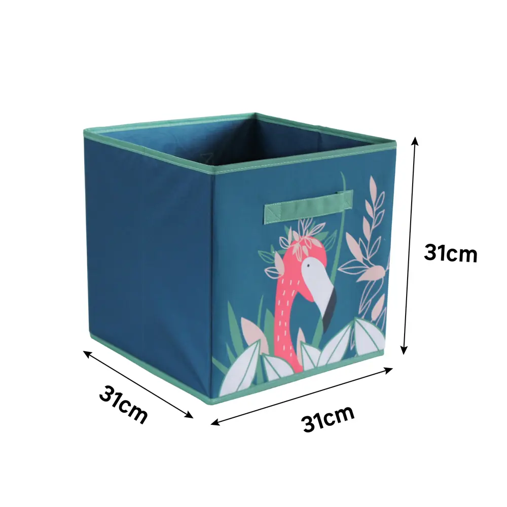 Короб Spaceo Kub 310x310x310 мм 29 л полиэстер 600D цвет зеленый 82675763 STLM-2068138 - Вид №2