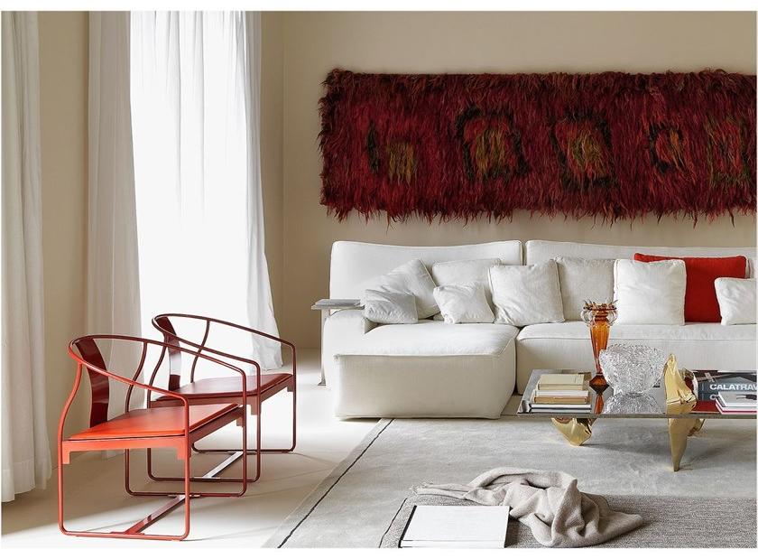 Driade Кресло из стали с порошковым покрытием с подлокотниками Mingx sun-id-1464959 - Вид №7