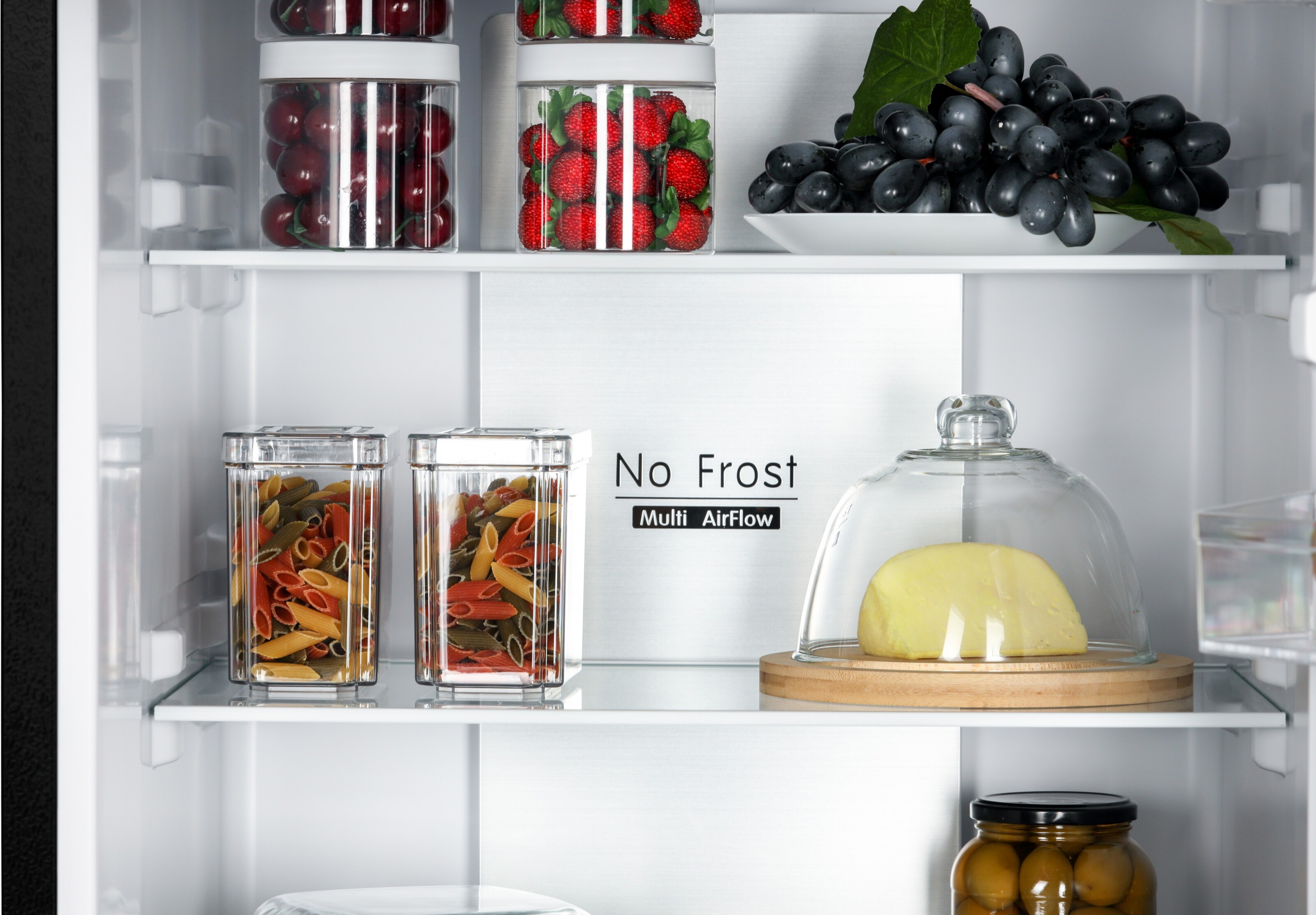 9069205 Холодильник с морозильником   Nordfrost RFC 390D NFGB черный STDN-0009040 - Вид №6