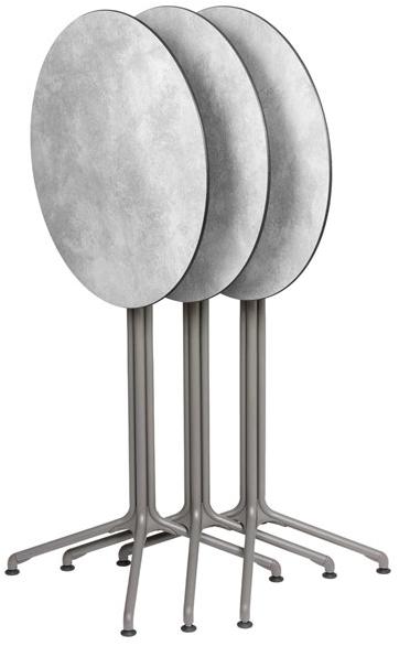 Lafuma Mobilier Круглый высокий стол из hpl Horizon sun-id-1368952 - Вид №3