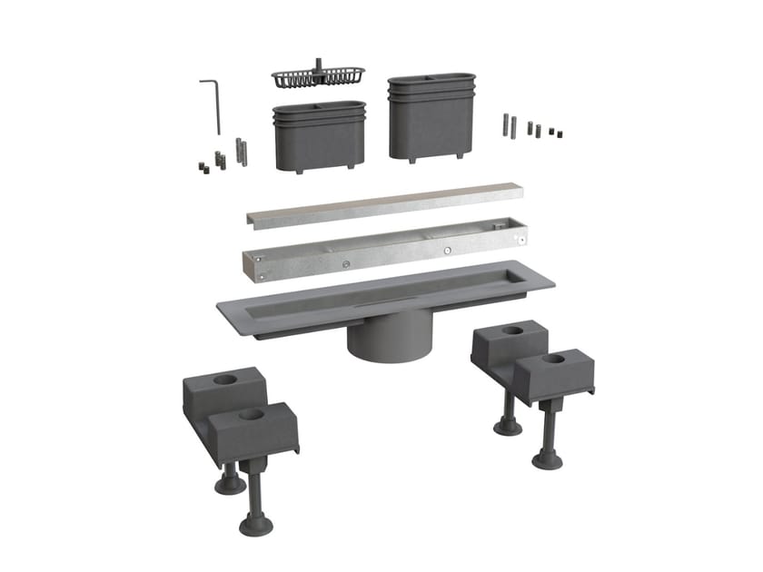 Алюминиевый слив для душа Bonomini Canalissima ARCH-00138214