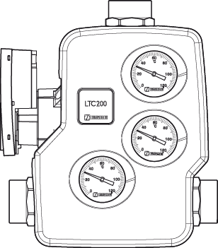 5500 42 00 LTC261Ротационные клапаны » Esbe серии LTC200  - Вид №1