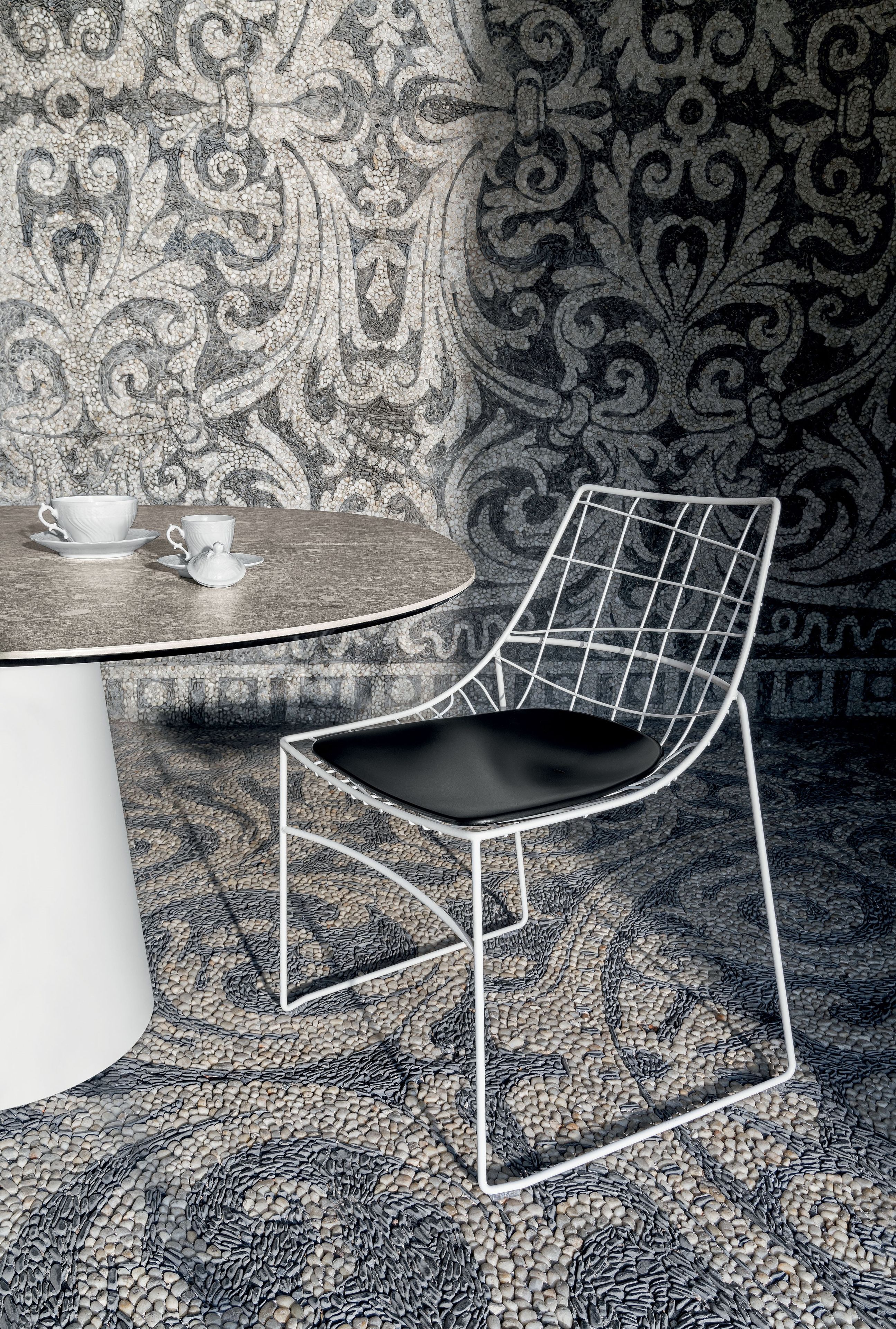 Штабелируемый металлический стул Sovet Italia KEYAH ARCH-00076046 - Вид №8