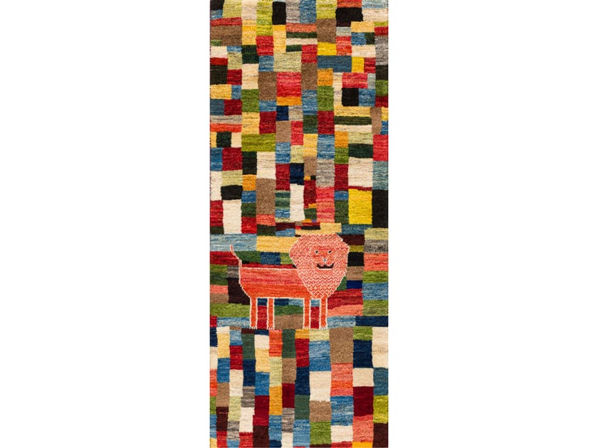 Прямоугольный шерстяной ковер на заказ Zollanvari Бродячие звери - Флора и фауна Габбе ARCH-00029107
