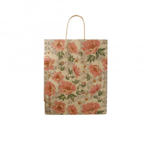 16 Сумка крафт с печатью 27.5 x 33 x 12 см СКР Grand Gift