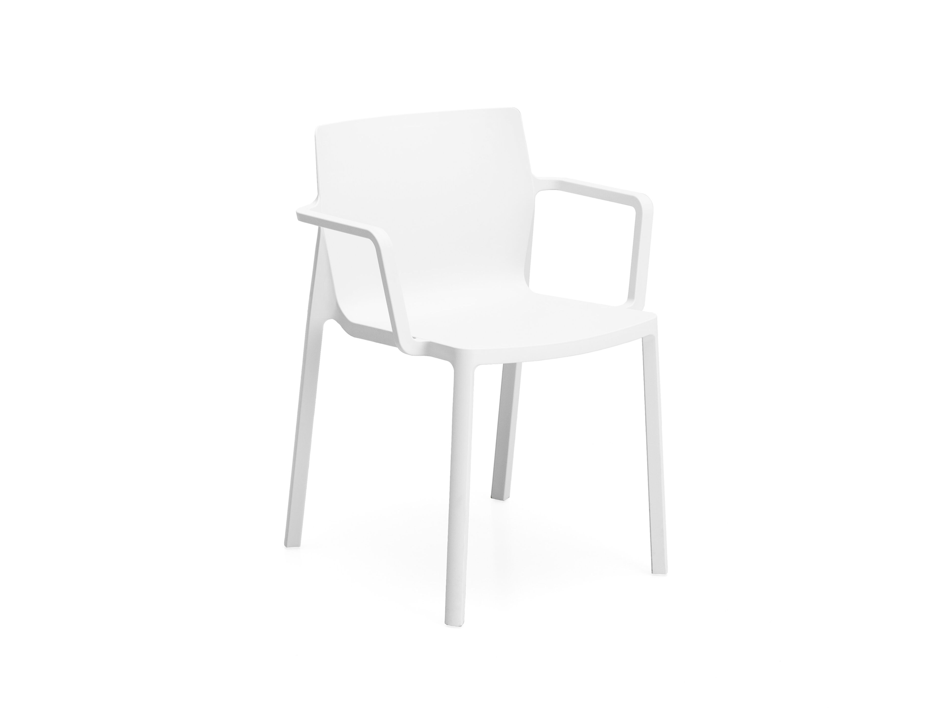 Рециркулированный пластиковый штабелируемый стул с подлокотниками Kristalia LP ARCH-00051378 - Вид №10