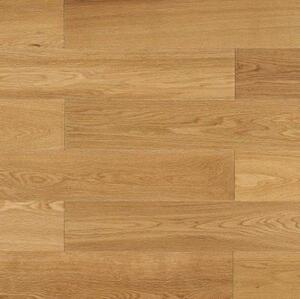 Массивная доска Amber Wood Дуб Натур с брашью (Текстурированная) 300-1800х120 мм.