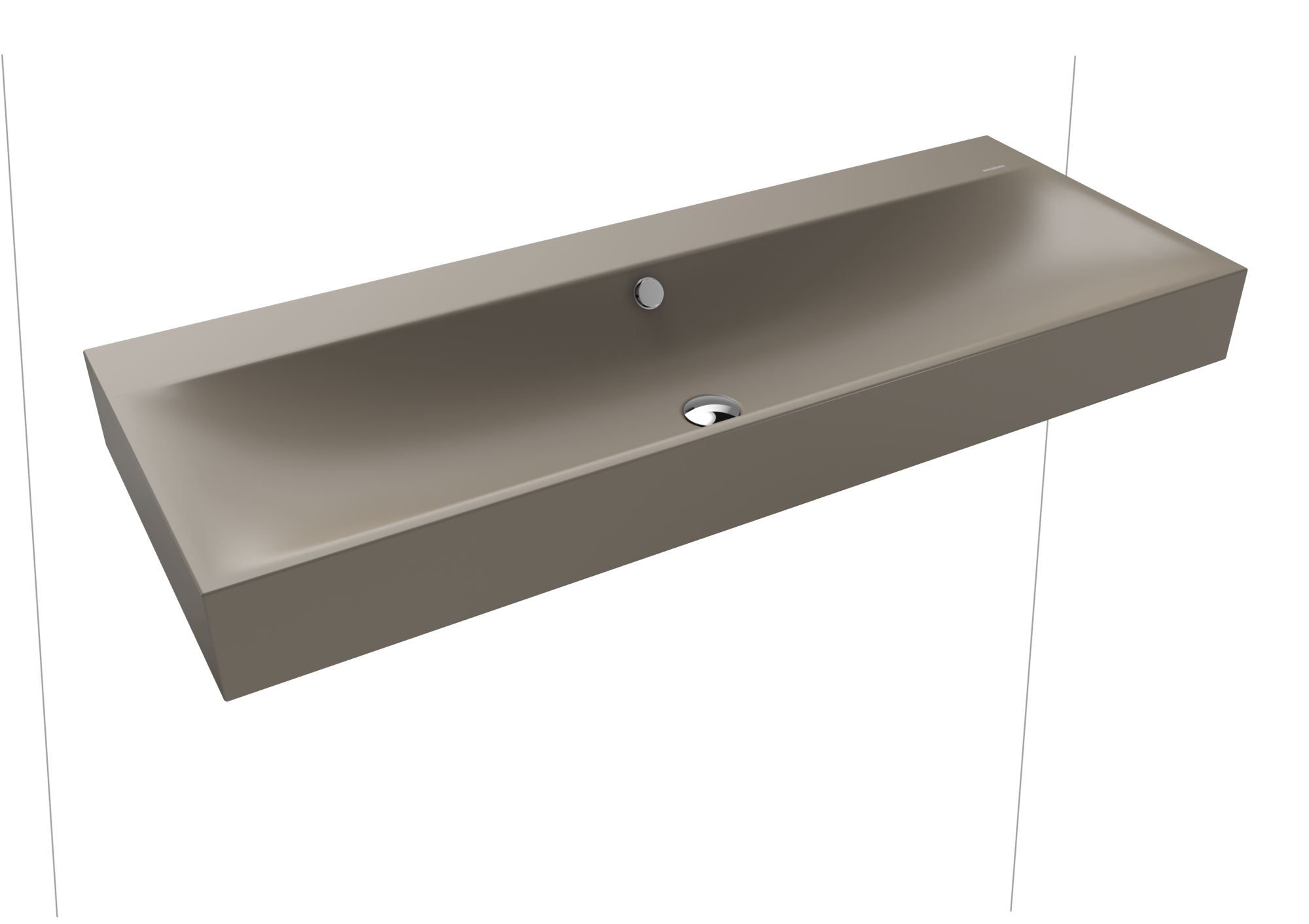 Умывальник KALDEWEI Сталь эмалированная 3046 448 теплый серый 60 30463083448 