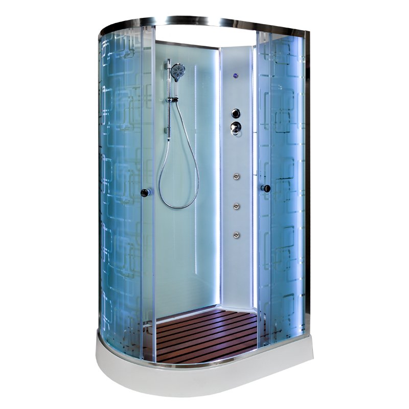 ЕМ4580 LED с гм. Душевая кабина DETO Серия EM ЕМ1512 R N LED с гм.