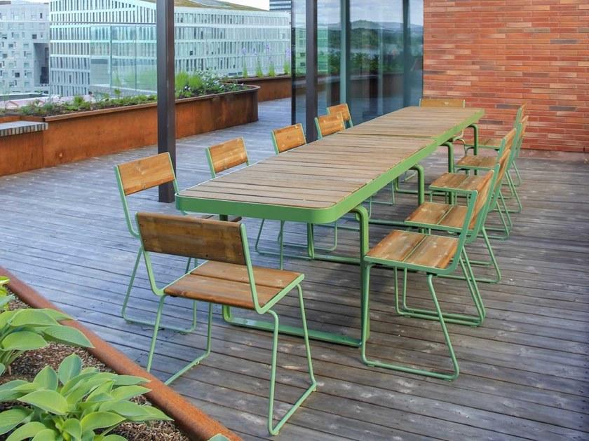 VESTRE Стул для улицы из лакированной стали April go sun-id-1506026 - Вид №4