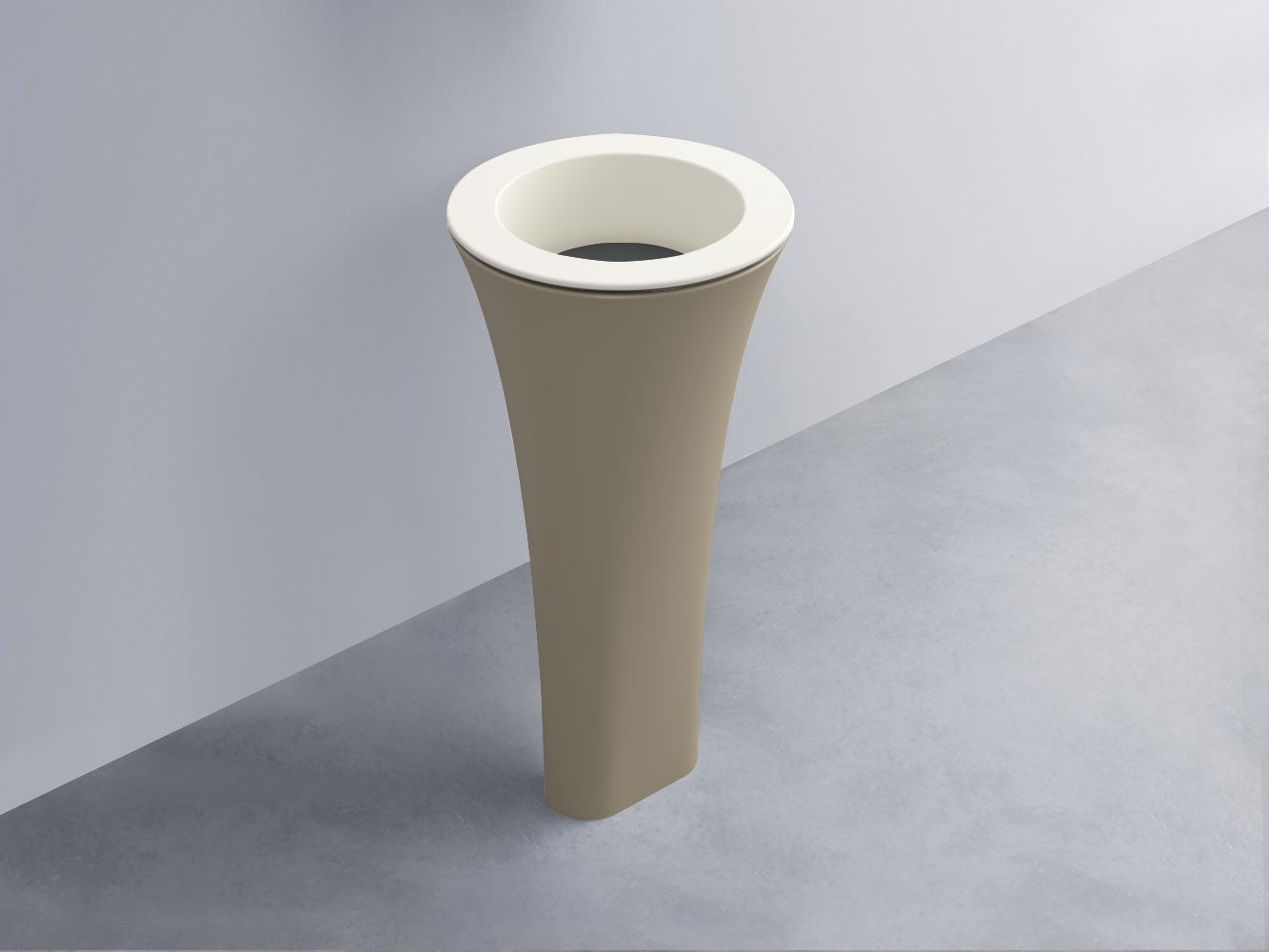 AMLA45-TL+AMPILT-CM+AMCOLT-AV Раковина Amedeo Tondo отдельностоящая cielo Enjoy + Amedeo Ceramica Cielo