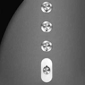 Термостат для душа HIRO HIR56S серебристый матовый