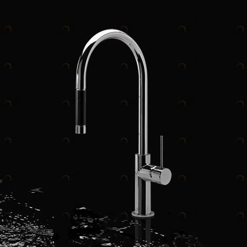 Смеситель однорычажный 7MURADE1 Geda Nextage Mura с поворотным изливом и душем