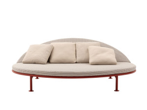 Садовая кровать с откидной спинкой