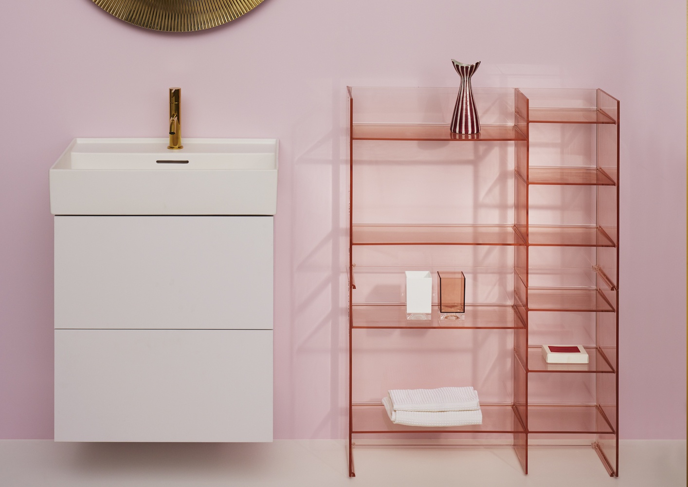 H4075090336421 Шкафчик под раковину, 2 ящика, включает в комплект органайзер, для раковины 810332 LAUFEN PRO - Вид №8