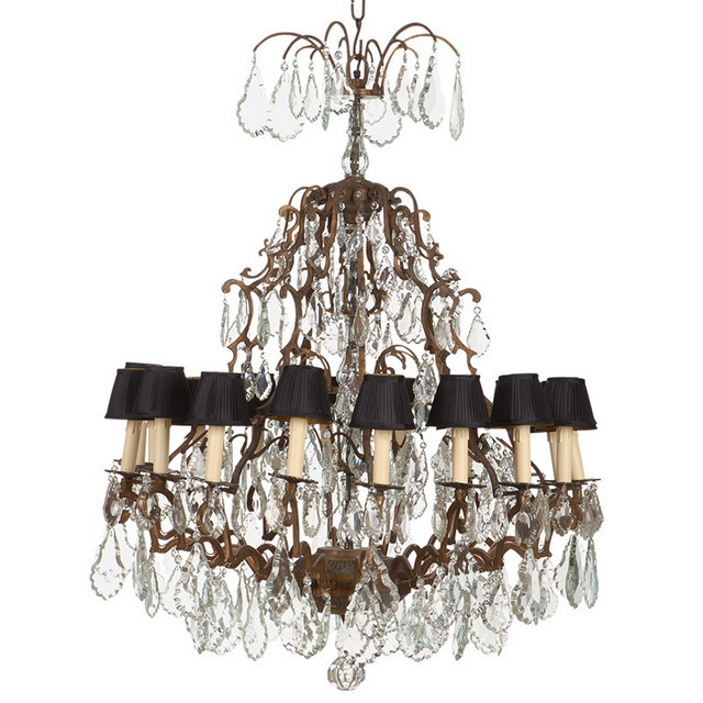 Люстра Granville от Eichholtz латунь 107267 EICHHOLTZ ДИЗАЙНЕРСКИЕ, EICHHOLTZ 061553 Латунь  - Вид №1