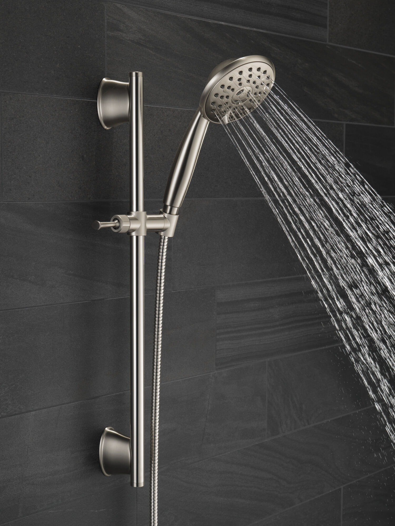 Ручной душ Porter 3 Setting Wall Bar Delta Faucet 75806SN - Вид №4