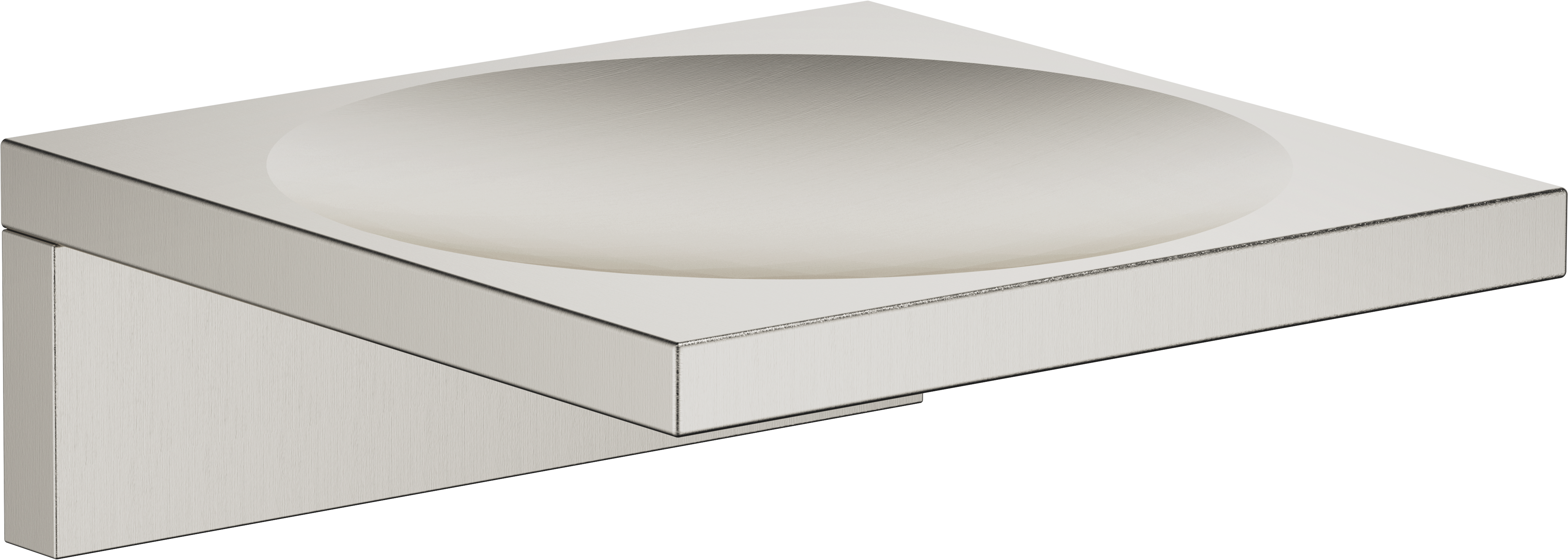 Настенная модель мыльницы - Brushed Platinum 83410780-06