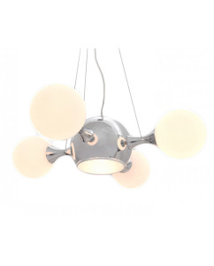 90643412 Светильник подвесной LDP 081018-5 Boategga 5 ламп 60 м² цвет хром STLM-0321073 LUMINA DECO