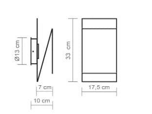 Железный светодиодный настенный светильник luxcambra ZETA ARCH-00058430 - Вид №6
