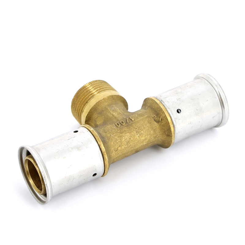 Тройник НР пресс HENCO 32x1"x32 14P320632 - Вид №2