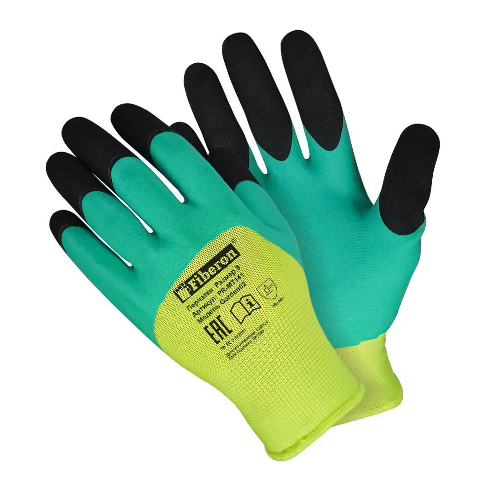 Fiberon Колибри - латексные перчатки для садовых работ размер L 89361290 STLM-1427400