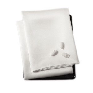 Наволочка princess46white, 60x40 см, шелк, 1шт, цвет белый жемчуг SILK MANUFACTURE