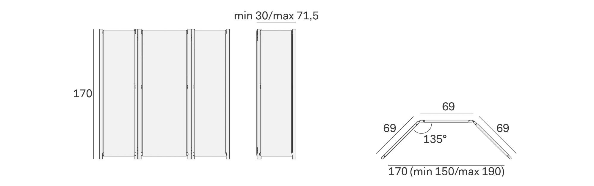 Ткань экран Novamobili SHY ARCH-00010170 - Вид №6