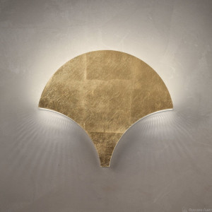 Masiero Palm A F01 foglio oro бра