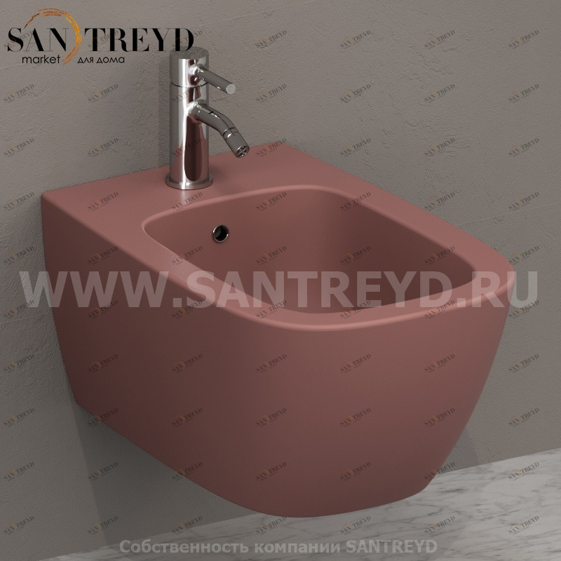 GNS09FR Биде подвесное GENESIS Ceramica Globo