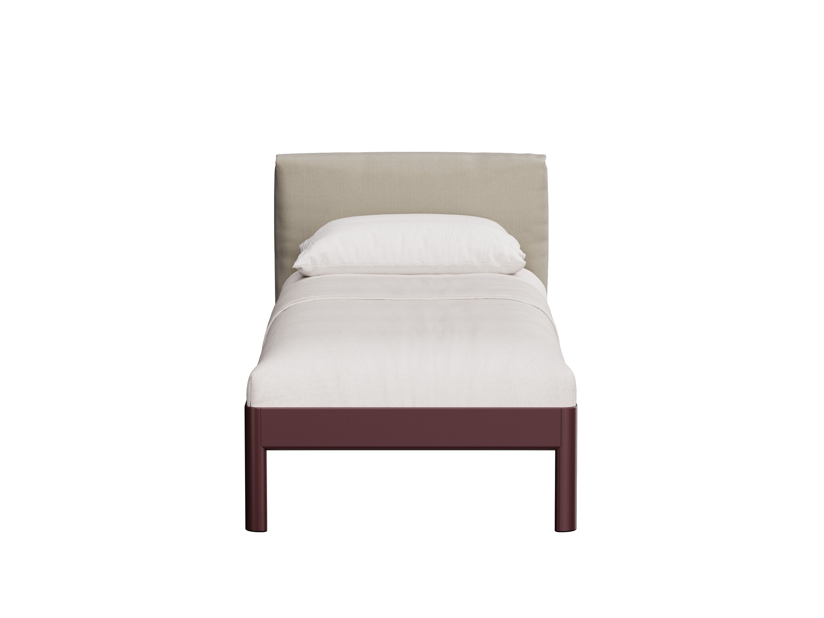 Алюминиевая односпальная кровать с мягким изголовьем Noah Living Heia ARCH-00076752 - Вид №5