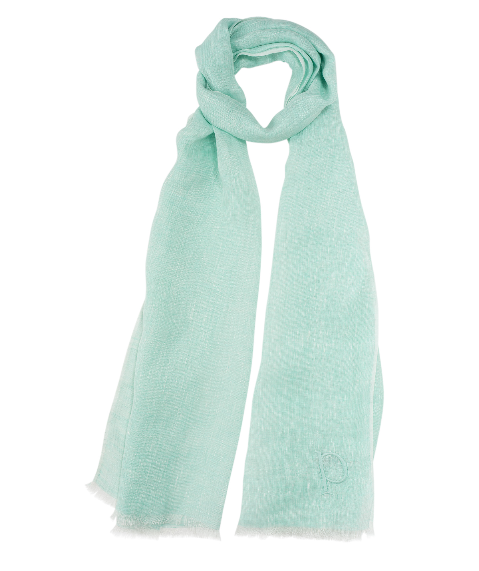 MOSI_V Шаль 70/200 лен 100% PETRUSSE Santreyd 