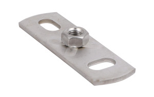 6717010 BIS Подпятники нерж., контактная электросварка fixing to ceiling or floor walraven