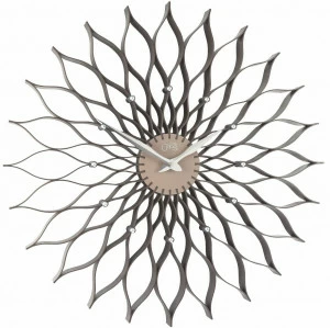 Часы-солнце настенные серебристые Tomas Stern 8008 TOMAS STERN СОЛНЦЕ 00-3872719 Серебро