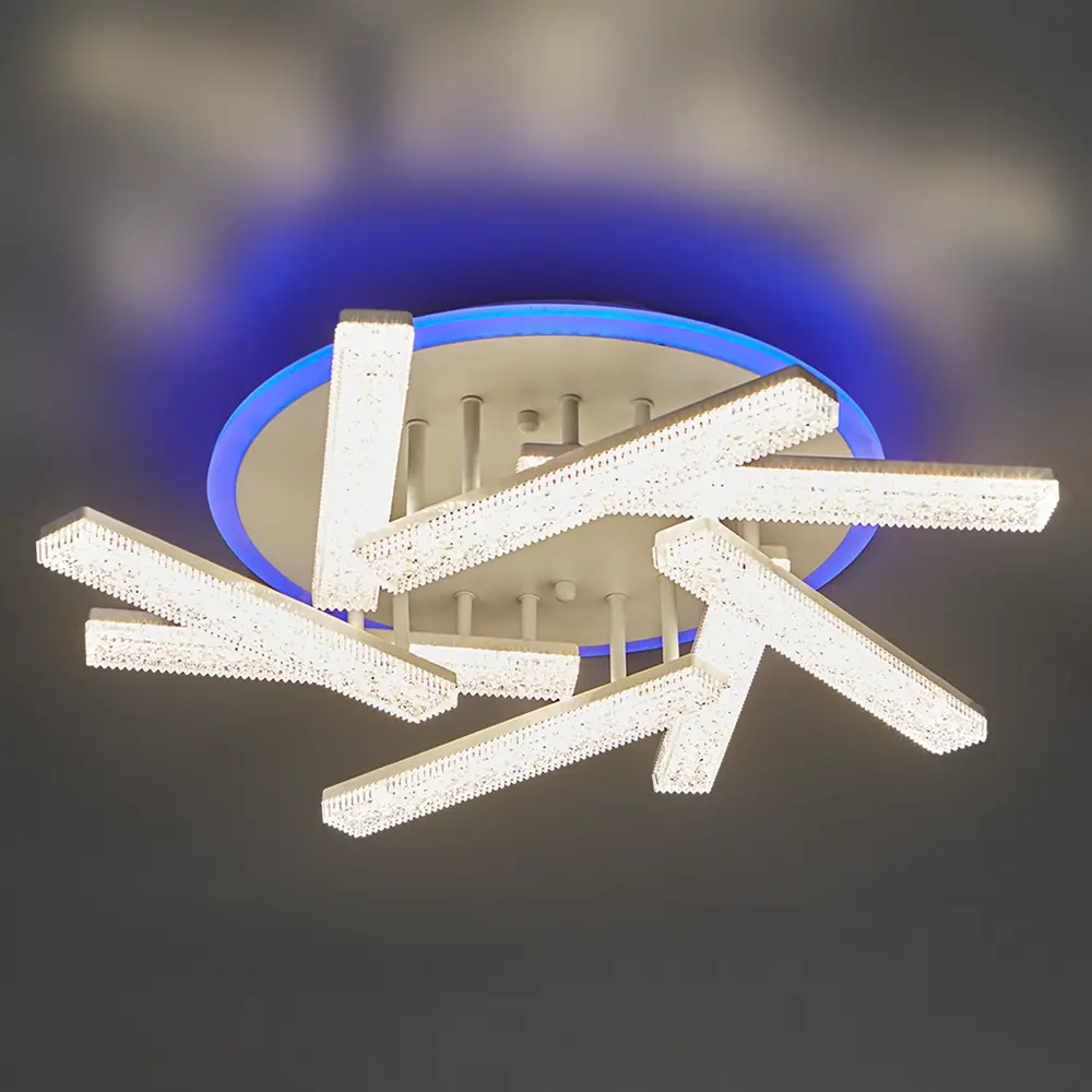 Люстра потолочная De City Оскар 8x10 Вт+22 Вт RGB LED 220 В с пультом управления STLM-2001293 - Вид №29