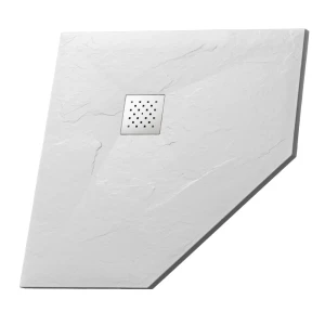 90983428 Душевой поддон Grossman GR-S19090D ассиметричный искусственный камень 90x90см STLM-1406992